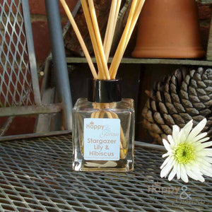 Stargazer Lily & Hibiscus fragrance reed diffuser