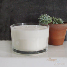Soy wax & essential oil fragranced triple-wick candle