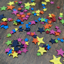 Bright stars paper table confetti