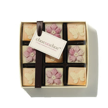 Chocolate butterflies & flowers gift box
