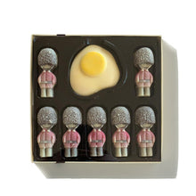 Chocolate egg & soldiers breakfast gift box