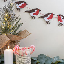 Jolly paper bunting - Little robins