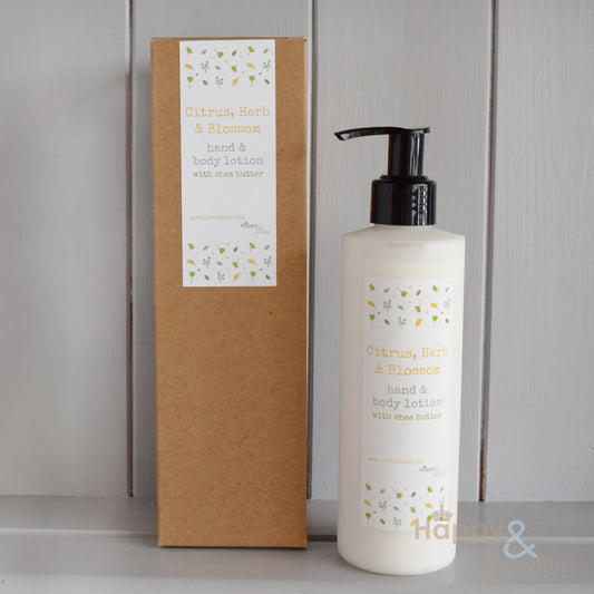 Uplifting Citrus, Herb & Blossom hand & body lotion