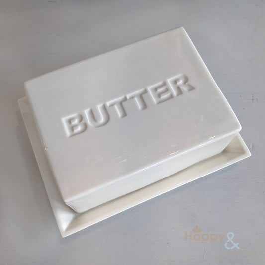 Ceramic butter dish