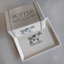 Ceramic dairy butter dish
