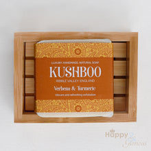 Kushboo verbena & turmeric handmade vegan soap with essential oils