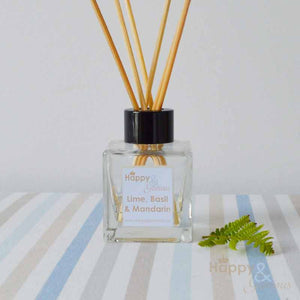 Lime Basil & Mandarin fragrance reed diffuser