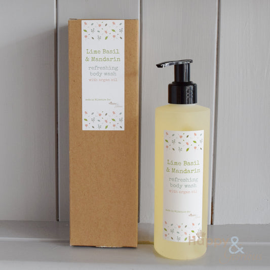 Refreshing Lime Basil & Mandarin body wash