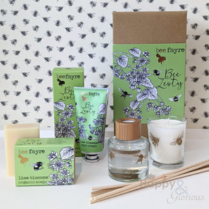 Lime blossom home fragrance gift set