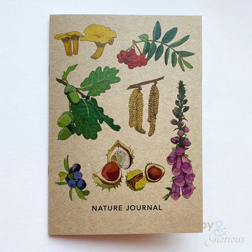 Nature journal recycled notebook