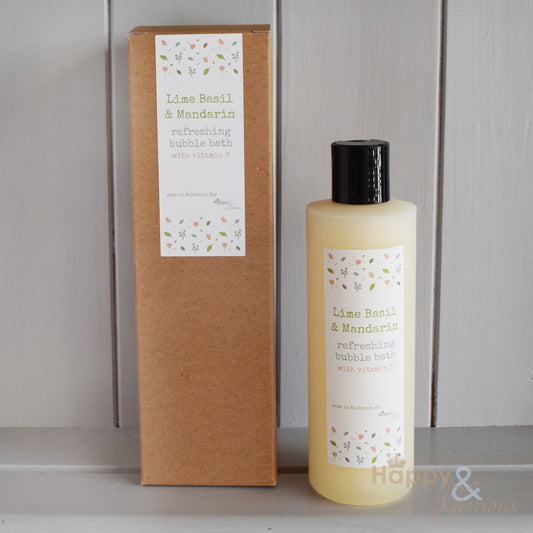 Refreshing Lime Basil & Mandarin bubble bath